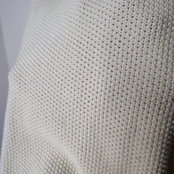 Maison Scotch Cream  Lamb wool/ Angora Blend Knit Jumper Sweater Sz 1 / Small - Picture 14 of 16